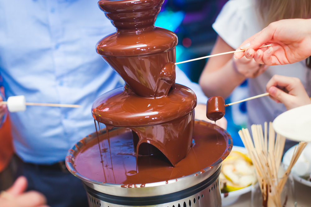 Schokobrunnen mieten für Ihr Fest