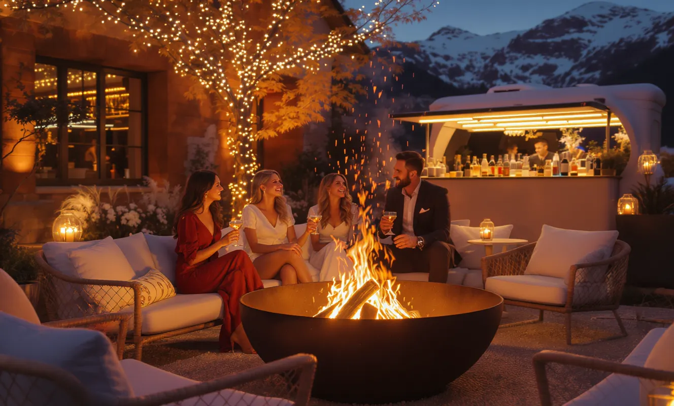 Feuerschale mieten mit 100 % WIR für Events in der Schweiz