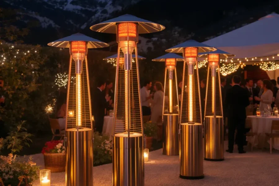 Heizpilz mieten mit 100 WIR für Events in der Schweiz