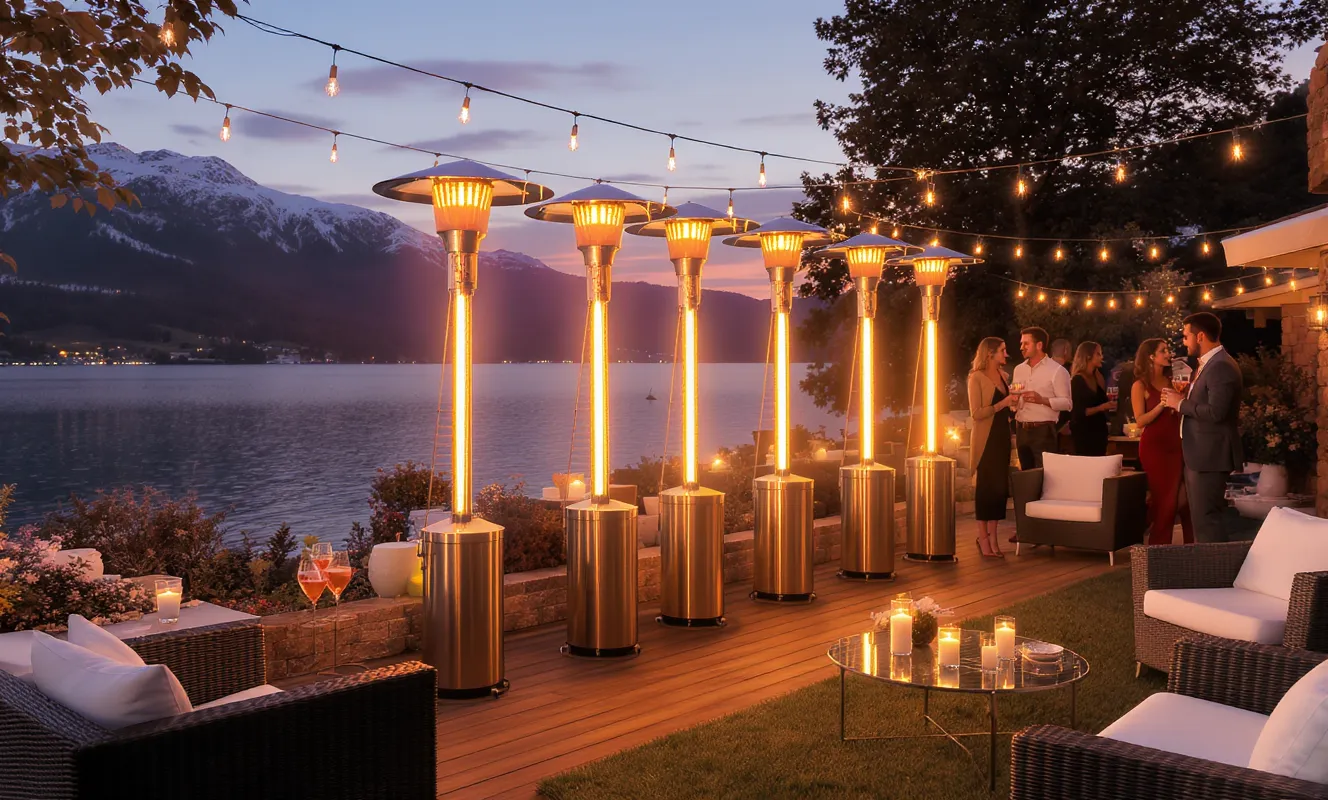 Heizpilze mieten: Wärme für Outdoor-Events in der Schweiz