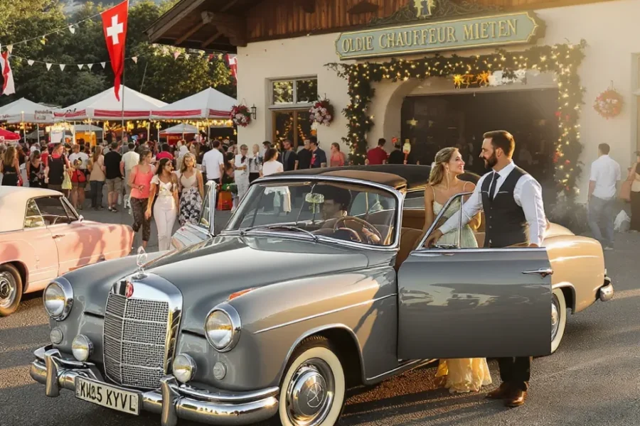 Oldie Chauffeur mieten Stilvolle Eventfahrten in der Schweiz