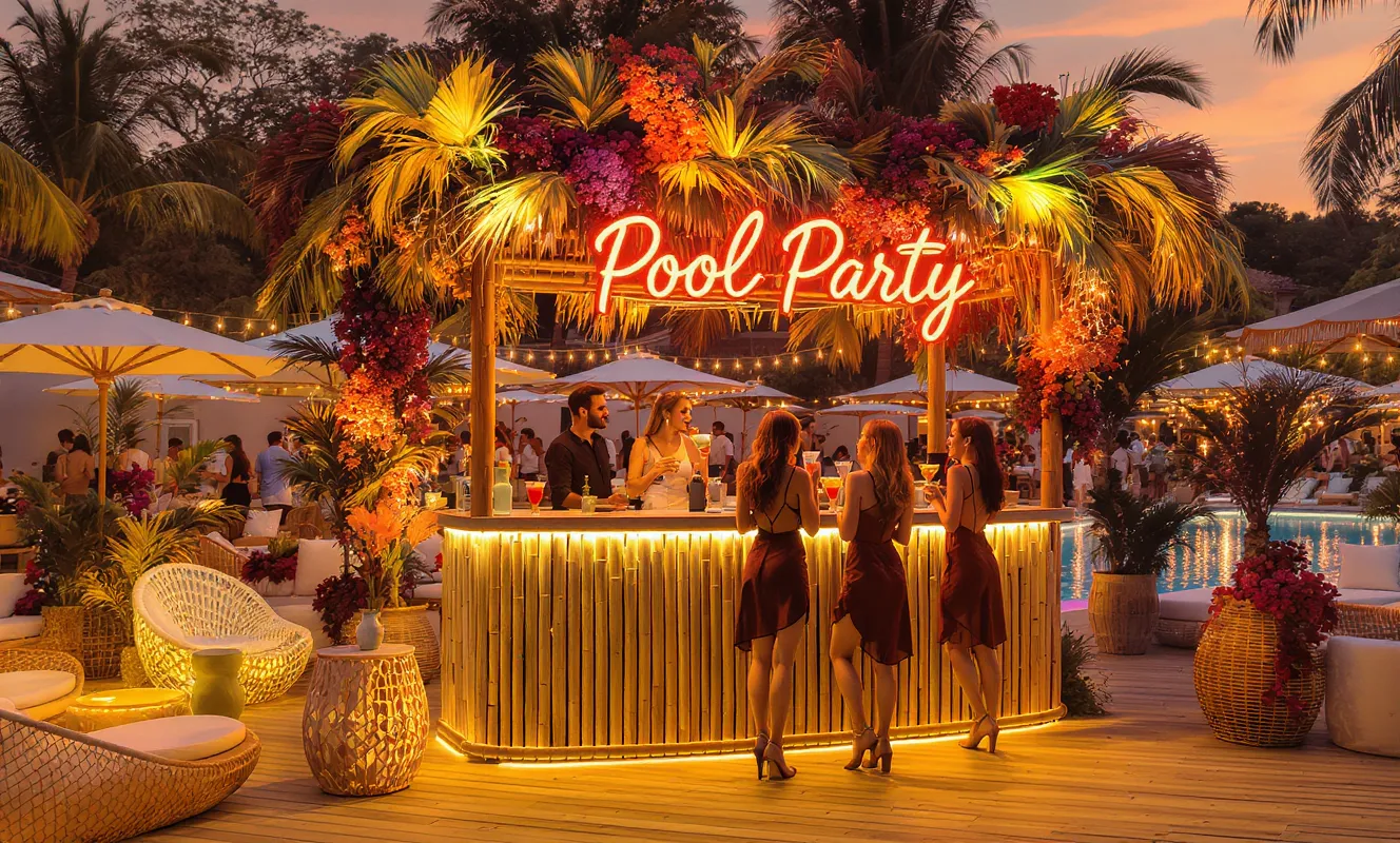 Pool Party organisieren mit openairbar.ch – Tipps & Ideen