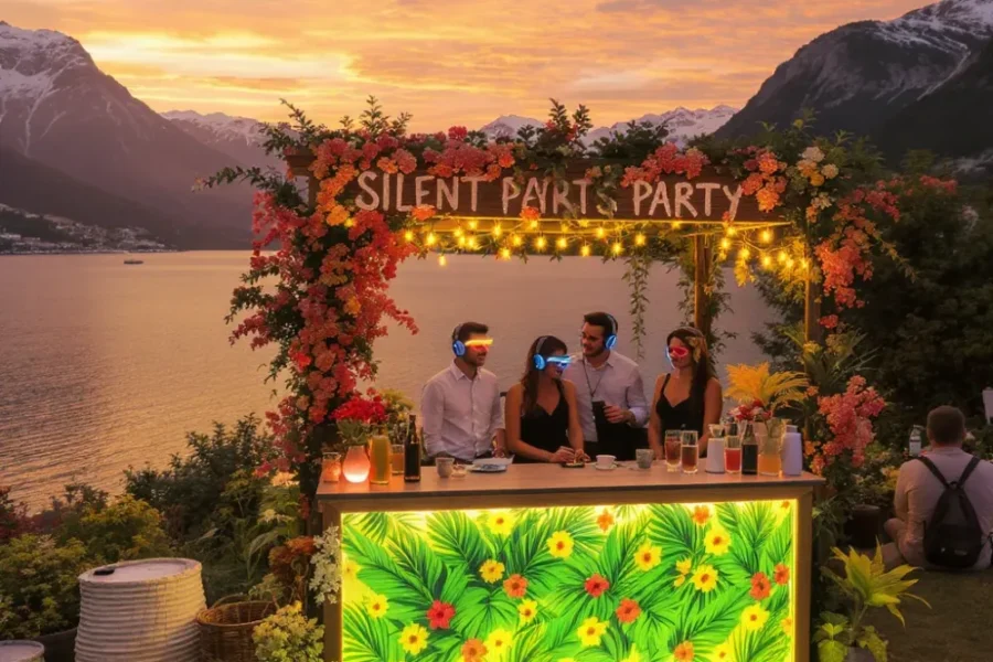 Silent Party Innovative Eventlösung für Schweizer Sommerfeste