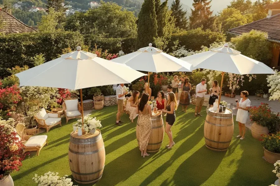 Sonnenschirme mieten