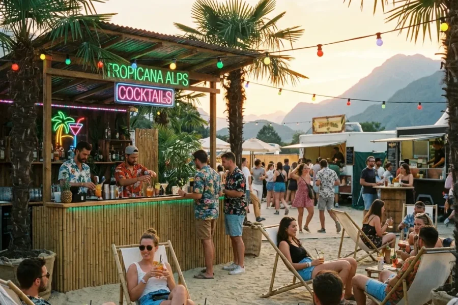 Cocktailbar mieten für Sommerfestivals 2026