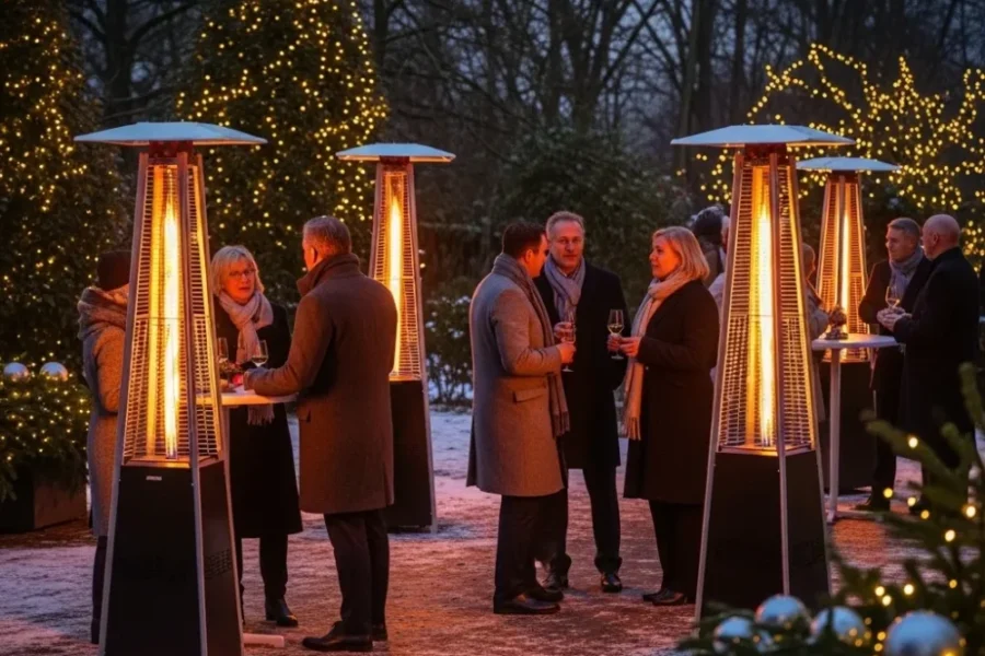 Festzubehör und Heizpilz mieten