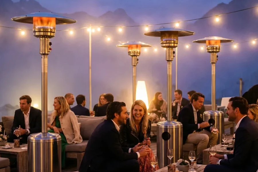 Heizpilz ganzjährig nutzen Tipps für Outdoor Events