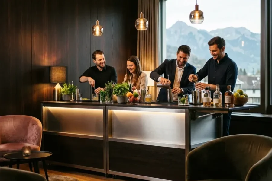 Interactive Cocktail Stations für unvergessliche Events