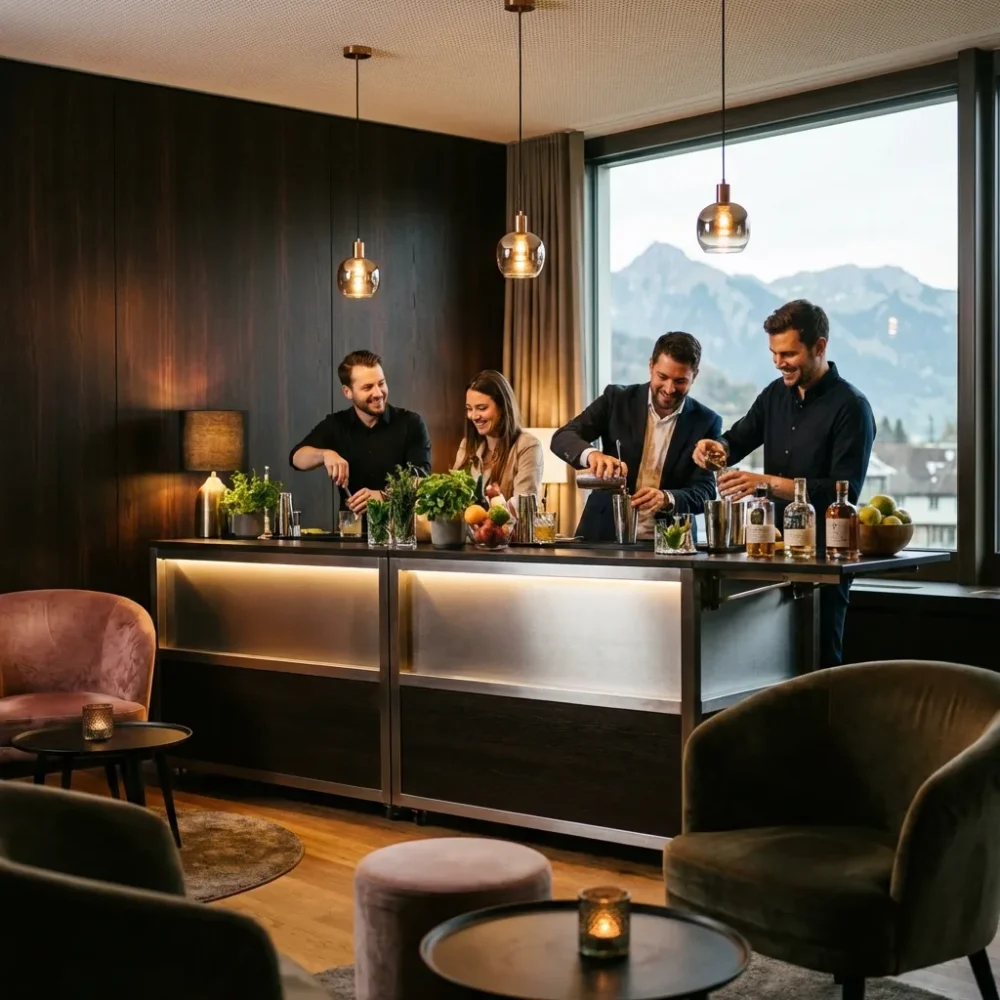 Interactive Cocktail Stations für unvergessliche Events