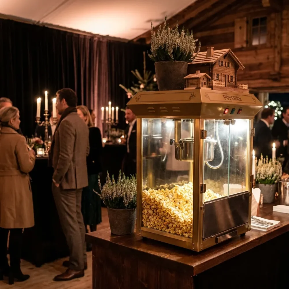 Popcornmaschine mieten für Zuhause