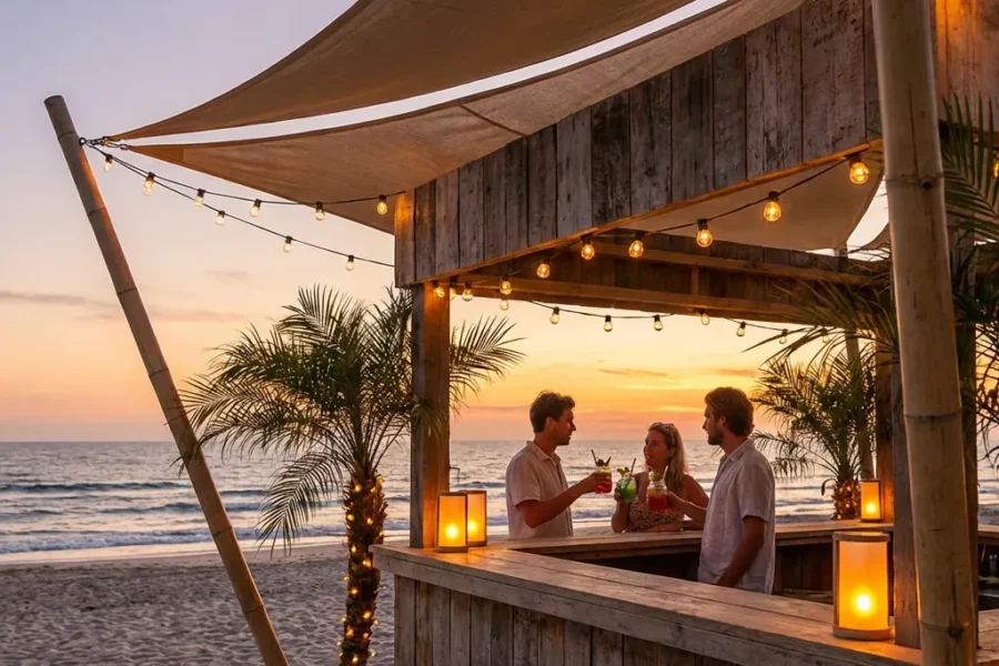 Tropical Beach Bar Dein Guide für modulare Designs