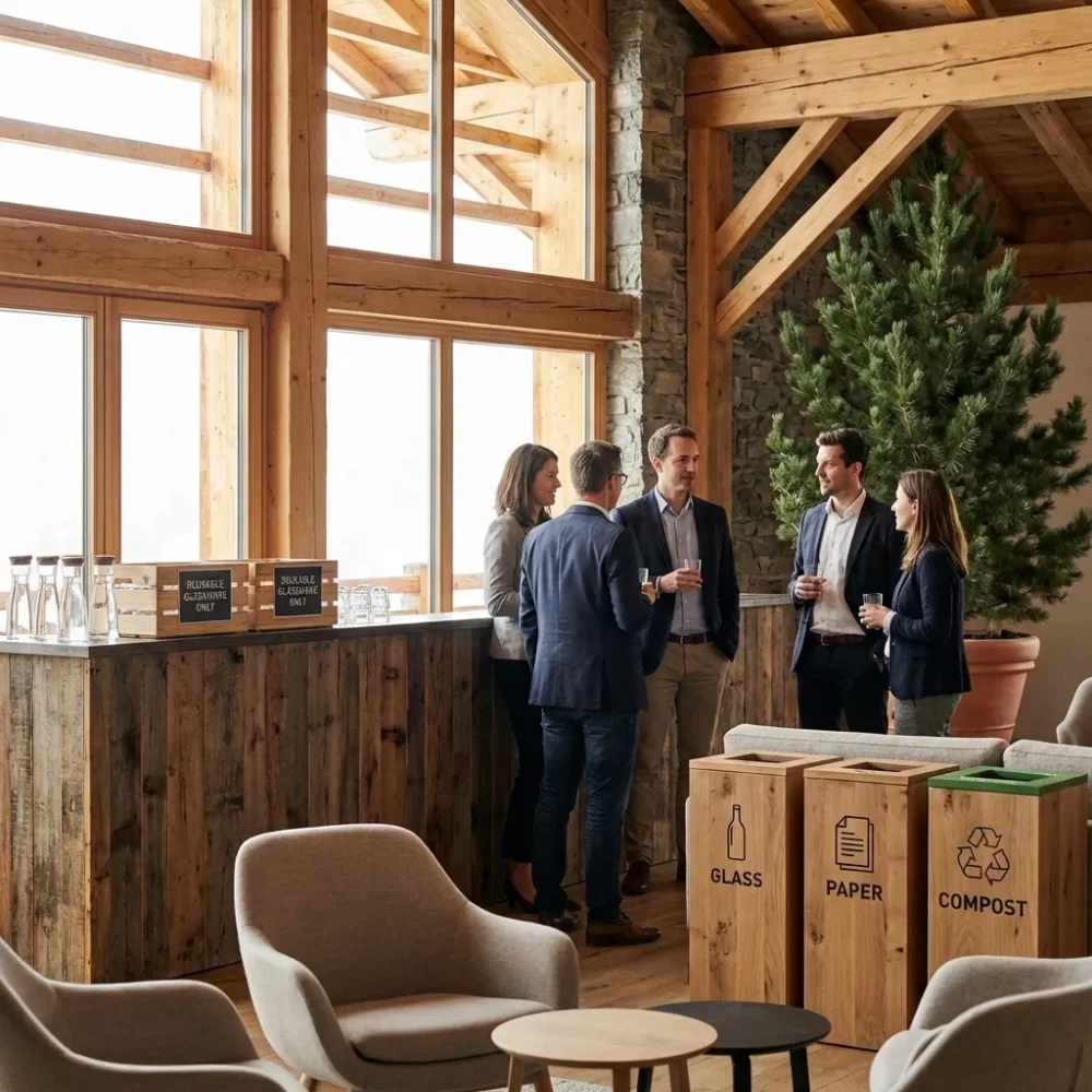 Abfall Recycling in der Event Branche