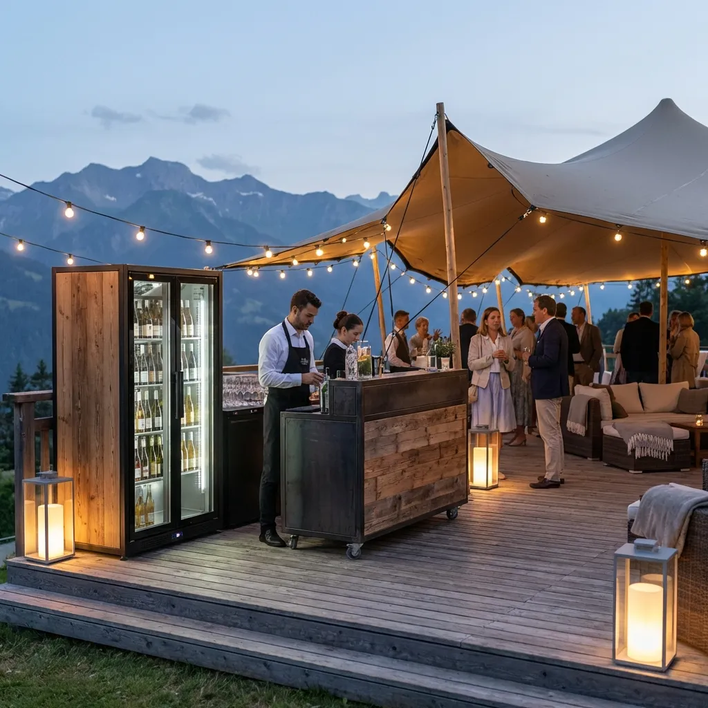 Kühlschrank mieten für Events