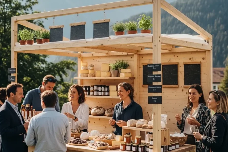 Marktstand mieten für Events