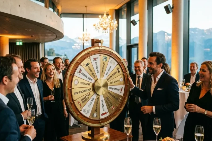 Partyspiele Glücksrad mieten