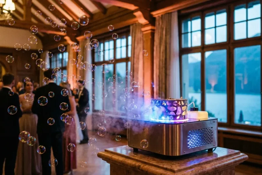 Smoke Bubble Maschine Guide DMX & Musik Effekte