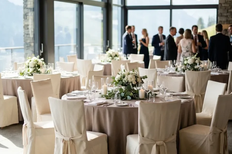 Stuhlhussen mieten Tipps: Stilvolle Akzente für Events