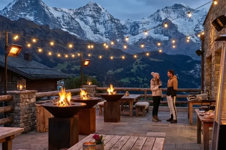 Lichterkette mieten Schweiz 2026 Bewilligungen & Sicherheit