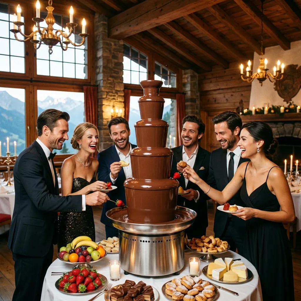 Schokoladenbrunnen mieten für Partys – Tipps und Angebote
