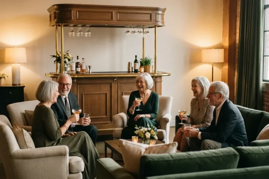 ü 60 Party planen mit M Dubach Barvermietung