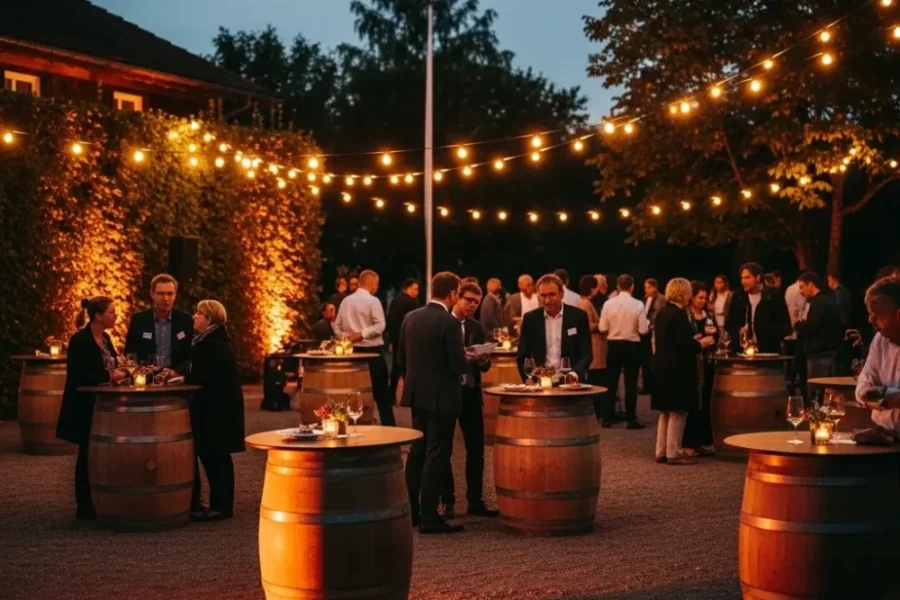 Holzfass mieten für Feier – flexibel, nachhaltig und stilvoll